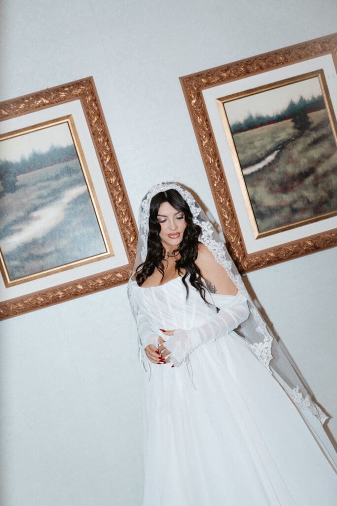 Bridal portrait